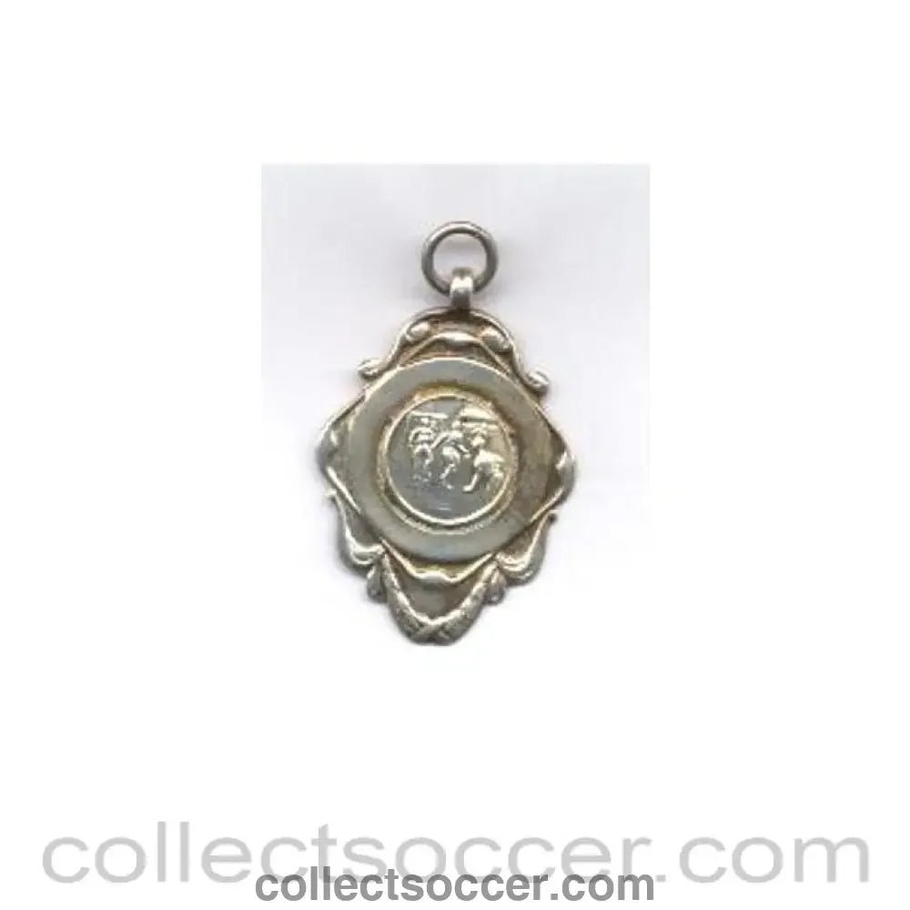 1947 - Newcastle League Runner Up 1947-1948 Alsager United P. Barratt medal - Collect Soccer