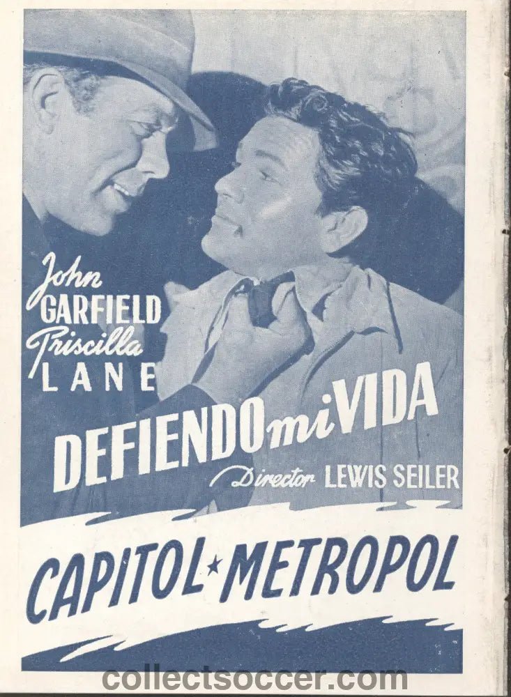 1949 Barcelona v Real Madrid Football Programme 9/1/1949 - Collect Soccer