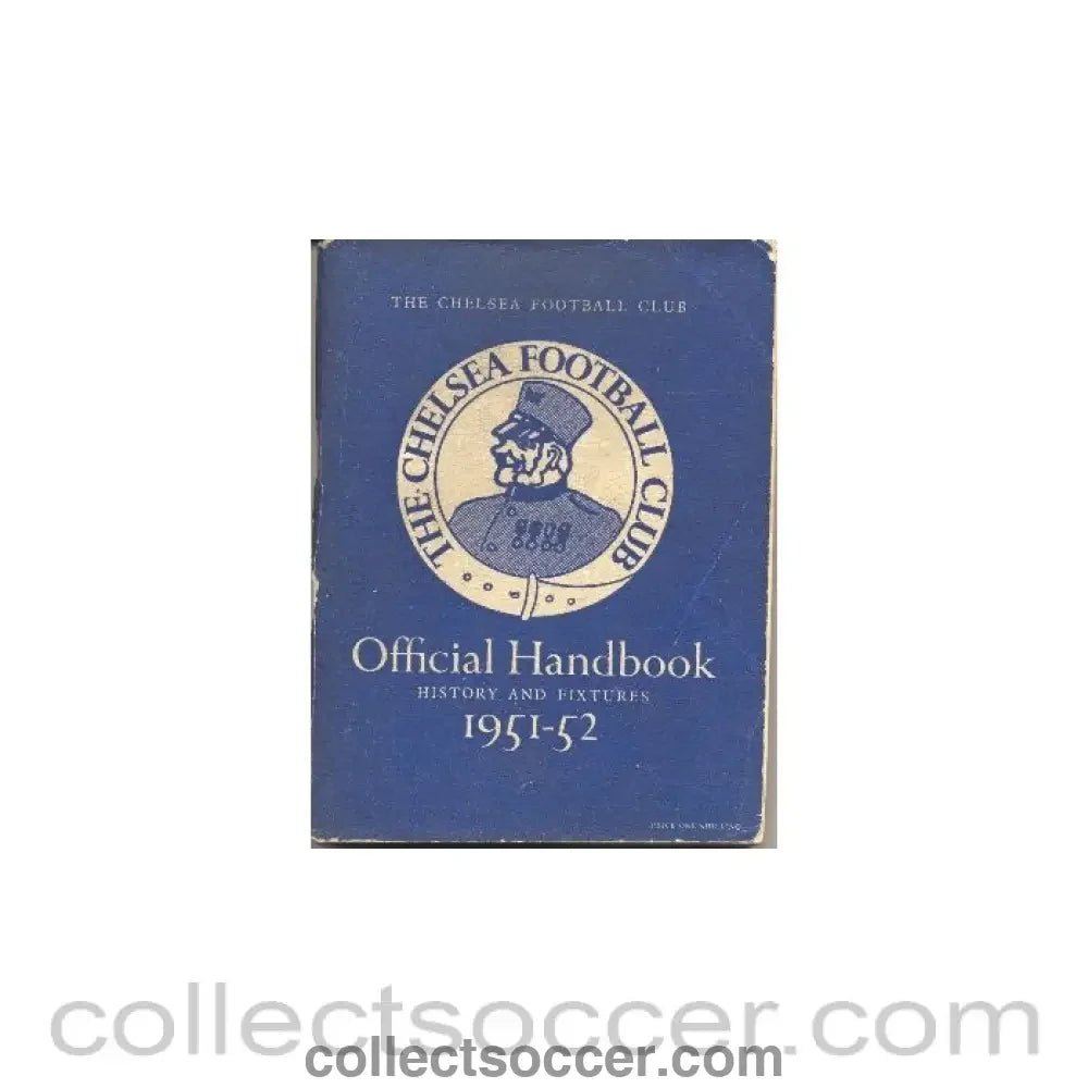 1951-1952 Chelsea Official Handbook - Collect Soccer