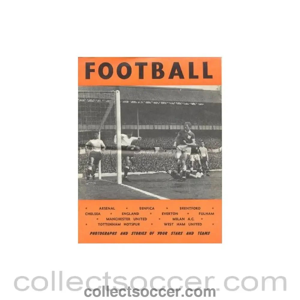 1960 - Football - Photographs and Stories of Your Stars and Teams - brochure of 1960's - Collect Soccer