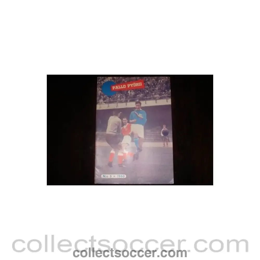 1960 - Pallo Pyorii - Helsinki Finish magazine N:5 of 1960 - Collect Soccer