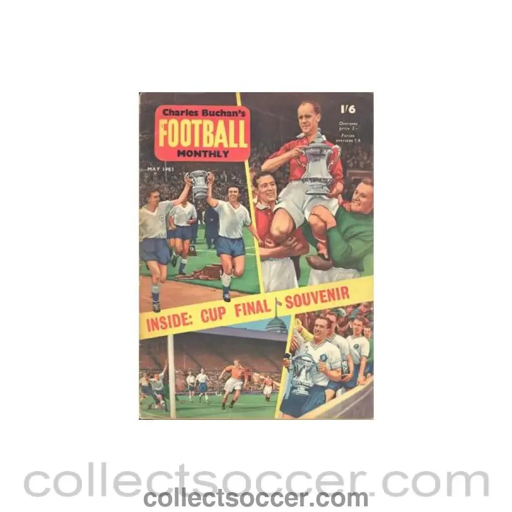 1962 - Football Monthly magazine of May 1962 - Collect Soccer