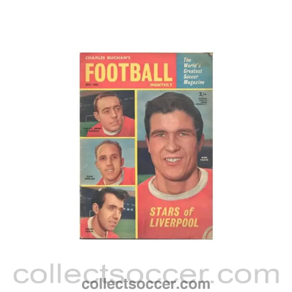 1963 - Football Monthly magazine of May 1963 - Collect Soccer