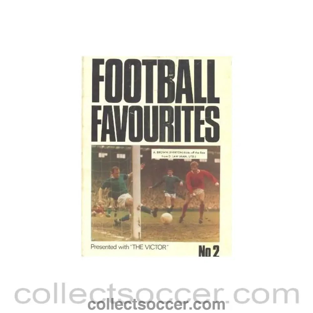 1980 - Football Favourites N2 probably of 1980's - Collect Soccer
