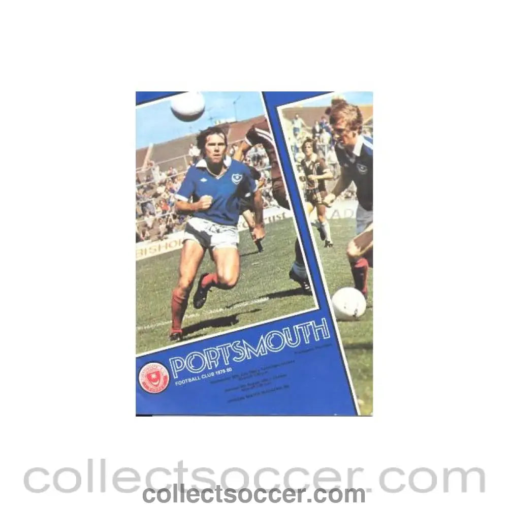 1980 - Portsmouth v Chelsea Football programme 04/08/1980
