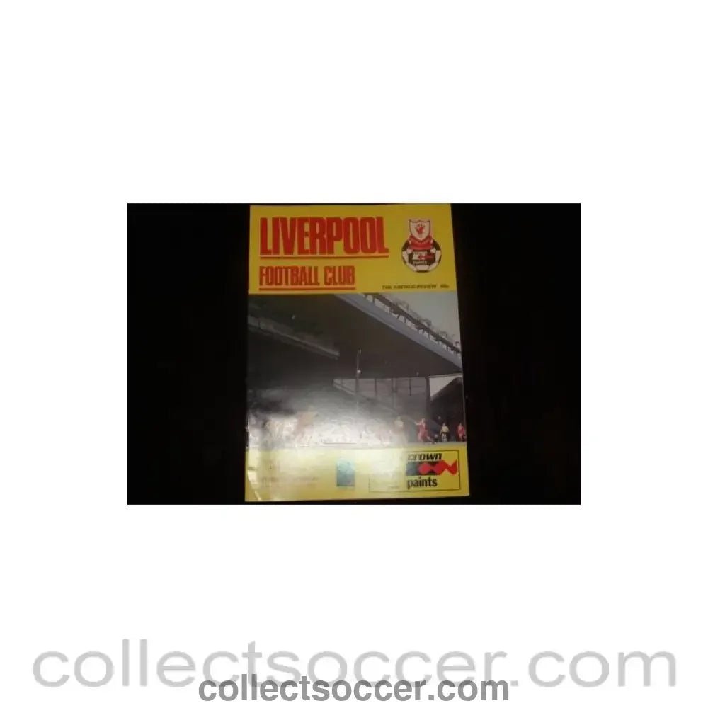 1985 - Liverpool v Tottenham Hotspur official programme 03/12/1985 - Collect Soccer