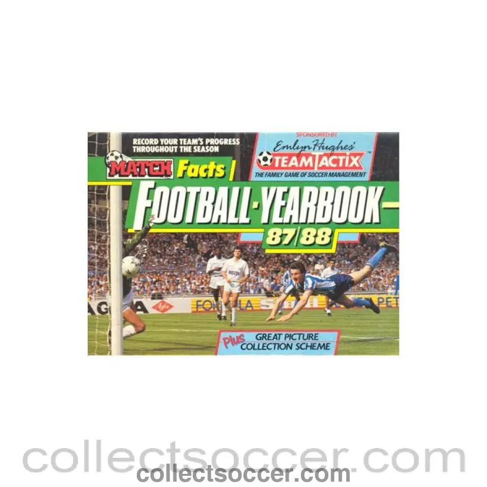 1987 - Football Yearbook 1987-1988 stickers collection book - Collect Soccer