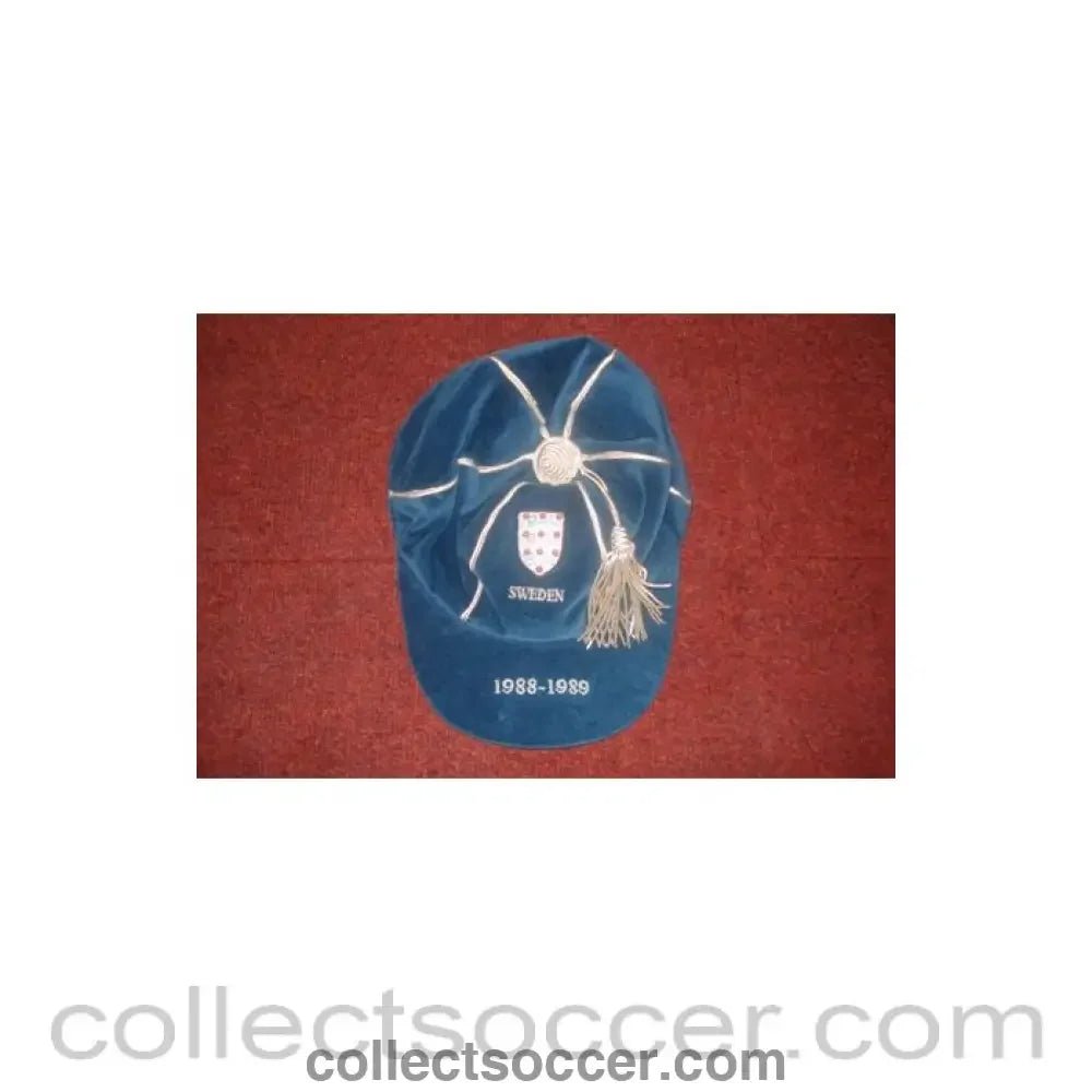 1988 England Players Cap v Sweden - Collect Soccer