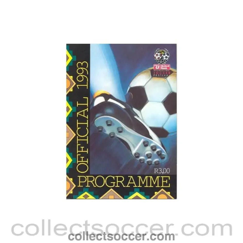 1993 - In South Africa - Arsenal and Manchester United in the United Bank International Soccer Festival 1993 - Collect Soccer