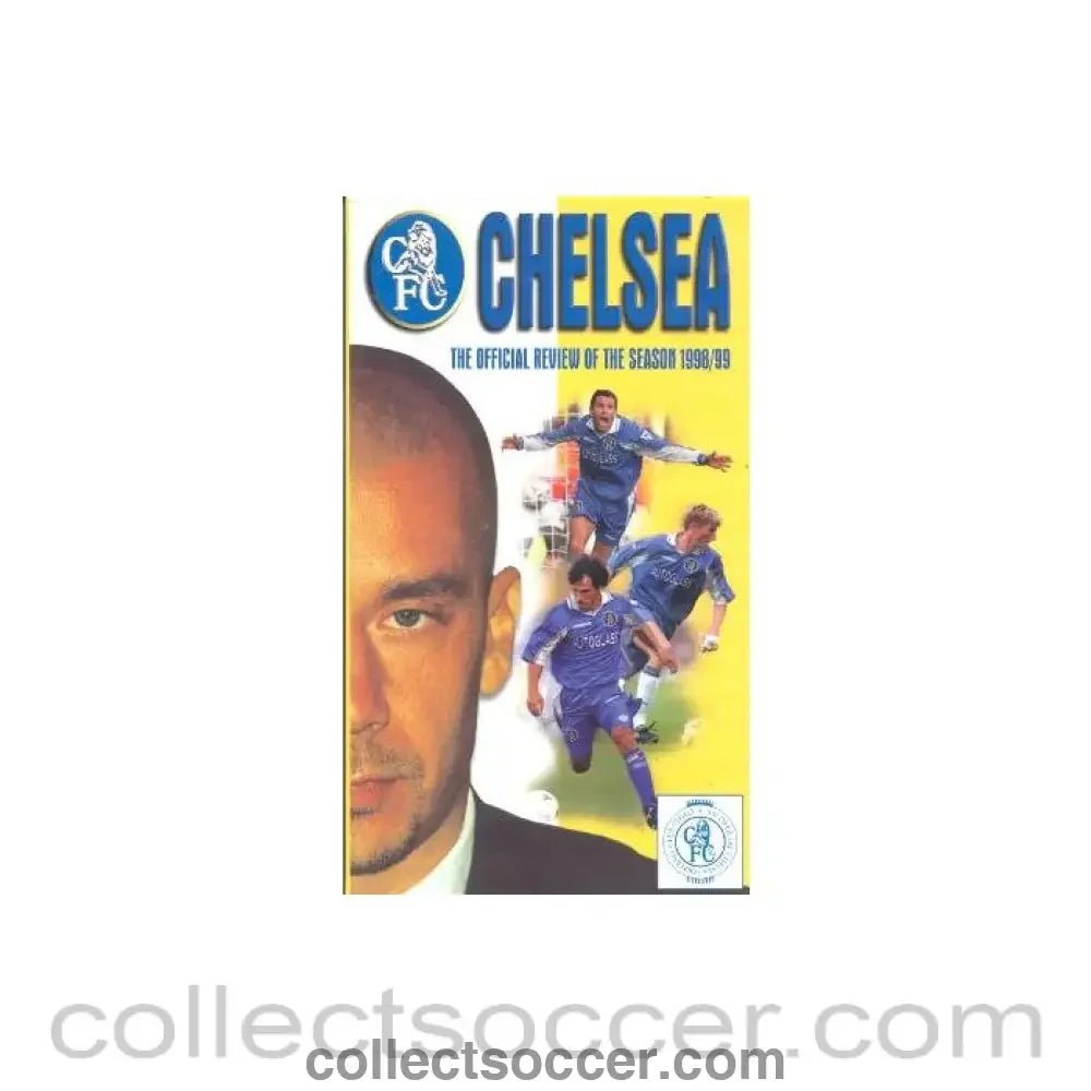 1998 - Chelsea - The Official Review of the Season 1998-1999 Video Tape Cassette - Collect Soccer