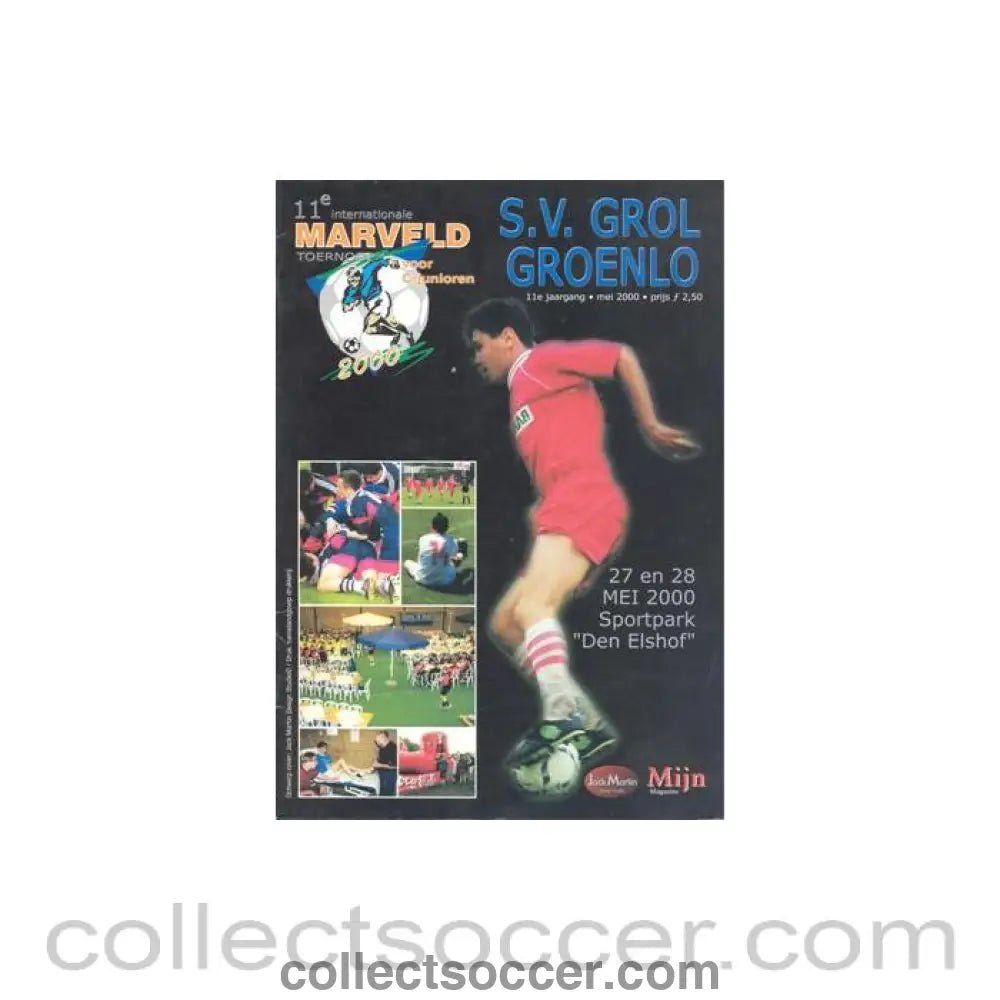 2000 - Grol Groenlo 2000 Youth Tournament official programme - Collect Soccer