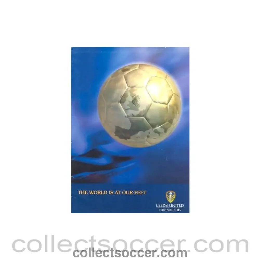 2000 - Leeds United press pack of season 2000-2001 - Collect Soccer