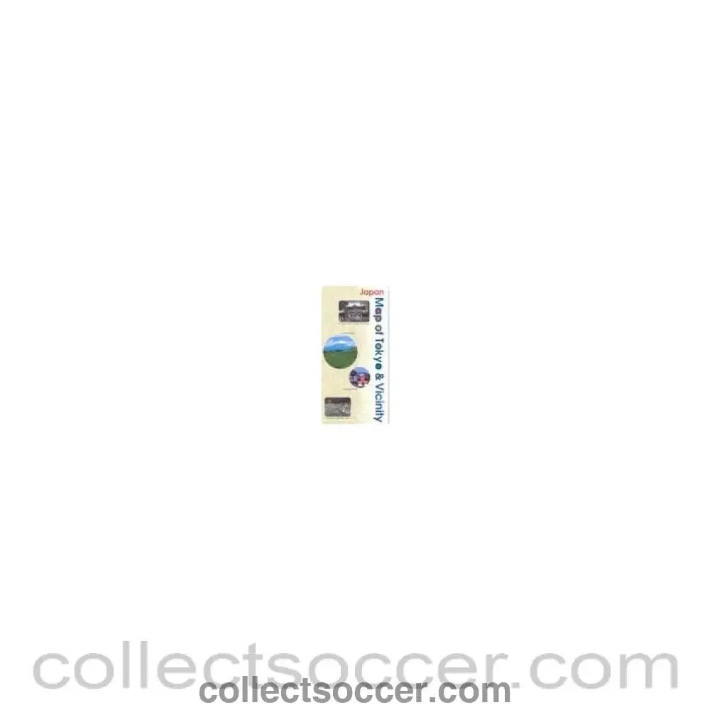 2002 World Cup - Japan Map of Tokyo & Vicinity - Collect Soccer