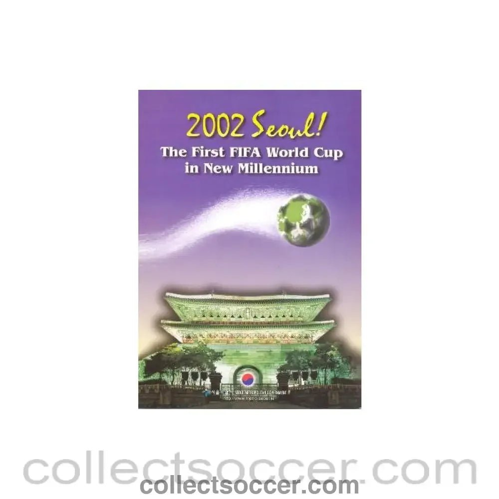 2002 World Cup Korea Japan Seoul 2002 The First World Cup In The New Millenium Brochure - Collect Soccer