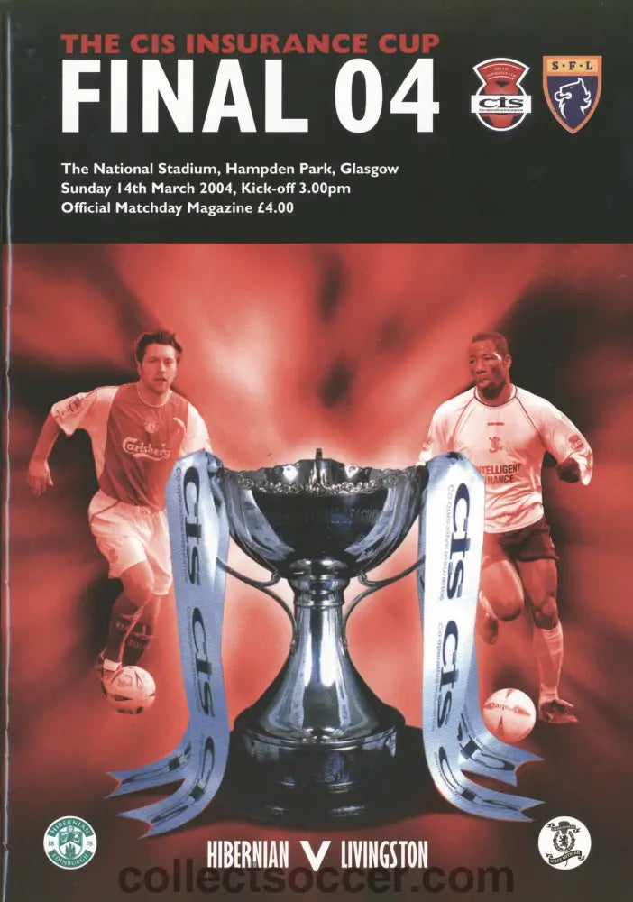 2004 Scottish League Cup Final Hibernian v Livingston