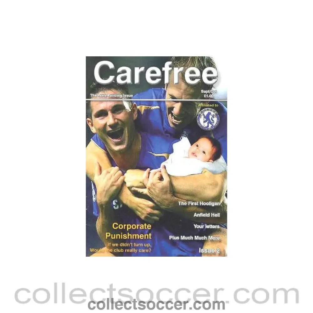 2005 - Chelsea Carefree Fan Magazine of season 2005-2006 - Collect Soccer