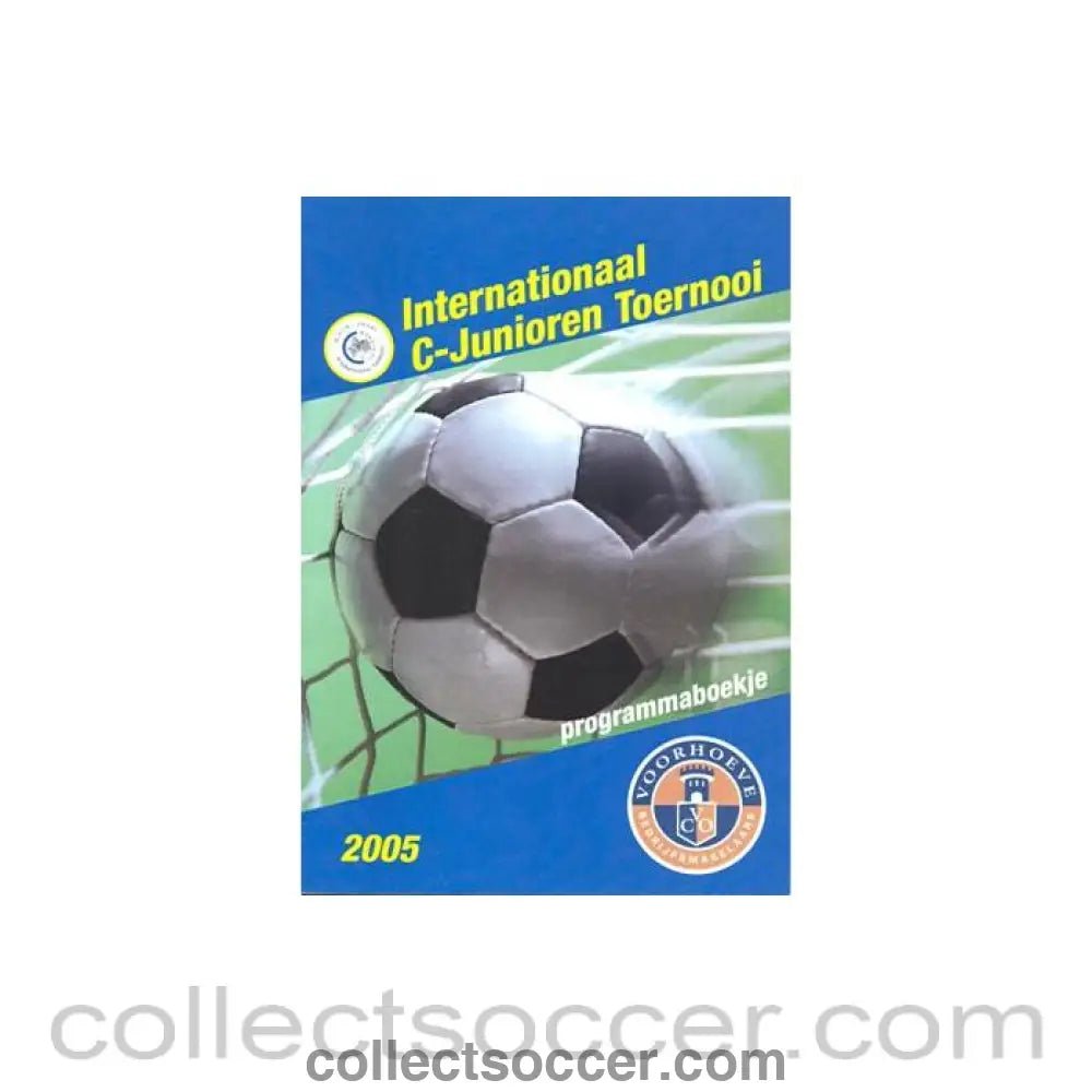 2005 - Voorhoeve Youth Tournament 2005 official programme - Collect Soccer