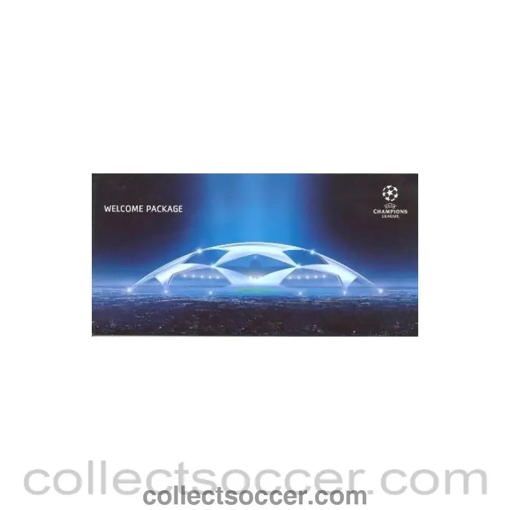 2006 - Levski v Chelsea welcome package 27/09/2006 in a wallet - Collect Soccer