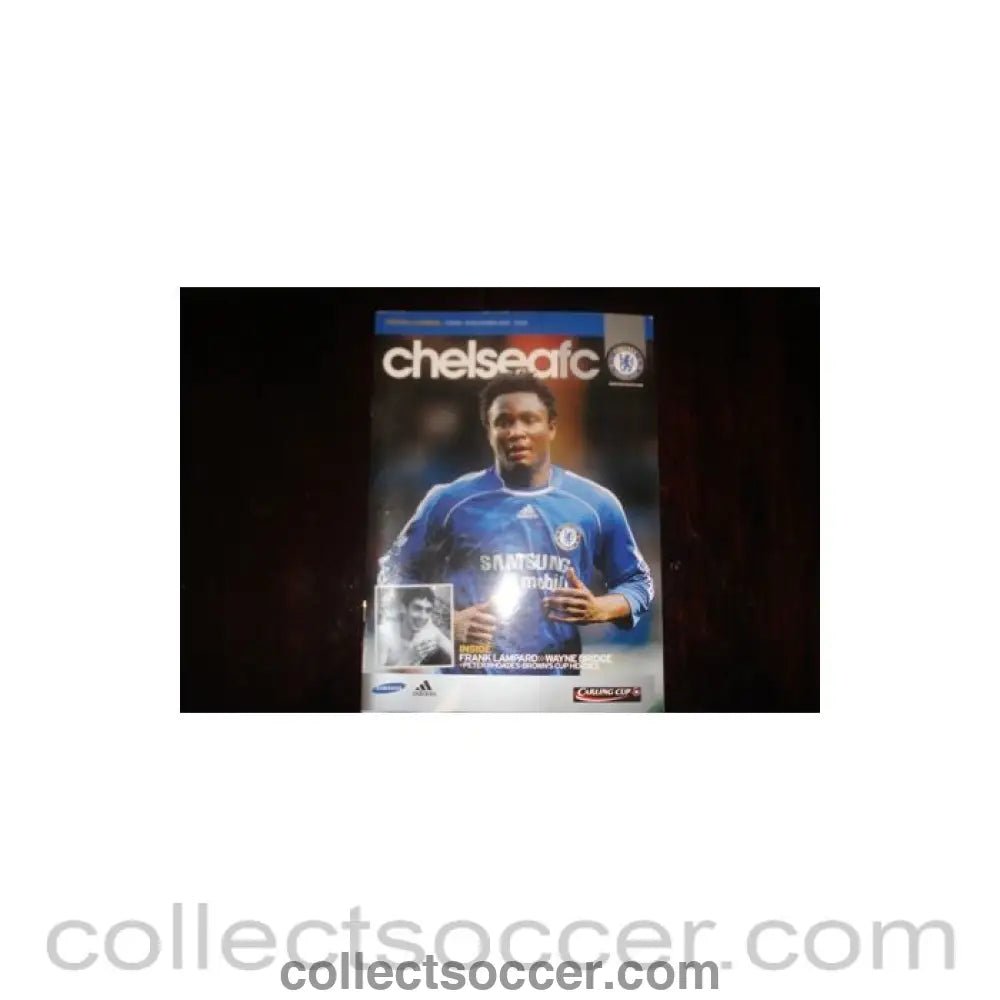 2007 - Chelsea v Liverpool official programme 19/12/2007 - Collect Soccer