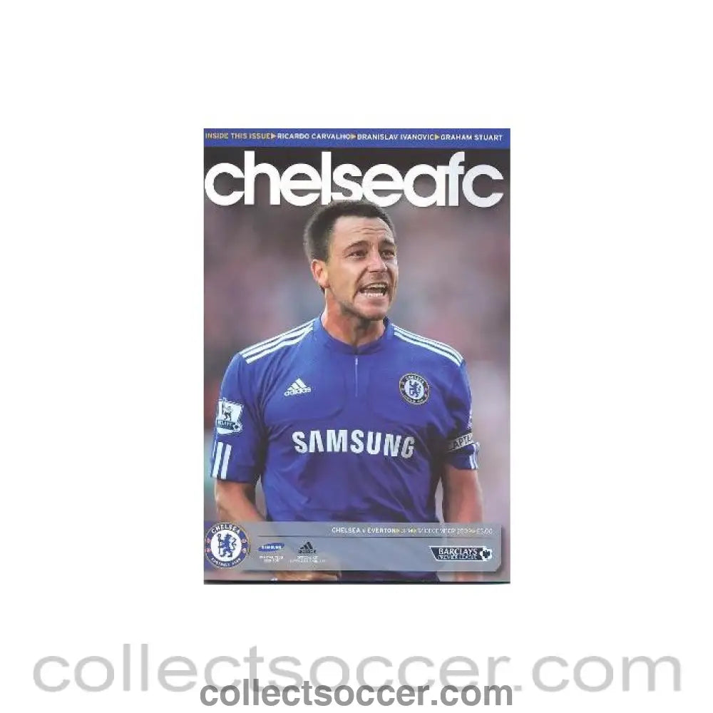 2009 - Chelsea v Everton official programme 12/12/2009