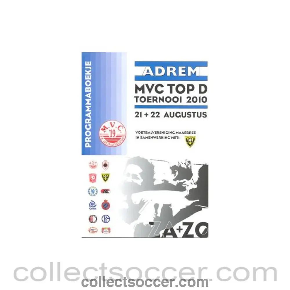 2010 - ADREM Youth Tournament August 2010 official programme - Collect Soccer