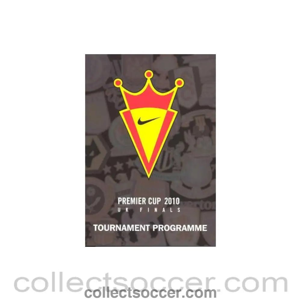 2010 - Premier Cup 2010 UK Finals Niki Youth Tournament Programme - Collect Soccer