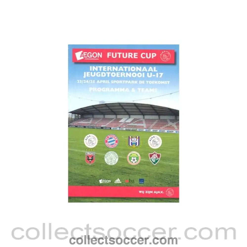 2011 - AEGON Future Cup U17 Youth Tournament April 2011 official programme - Collect Soccer