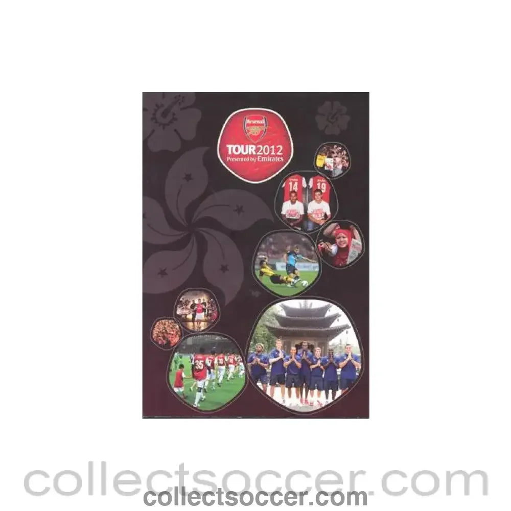 2012 - Arsenal Asia Tour 2012 foldout brochure