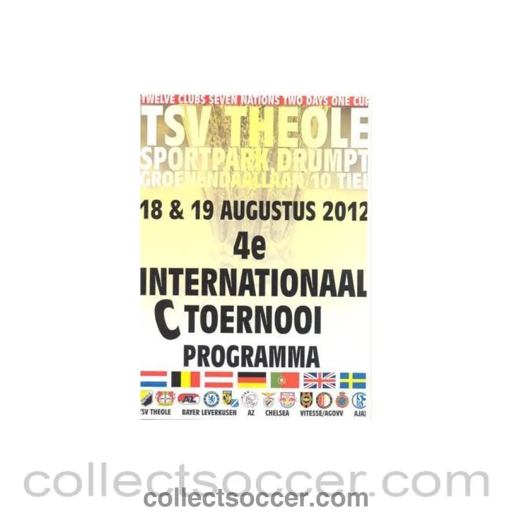 2012 - TSV Theole Youth Tournament August 2012 match schedule - Collect Soccer