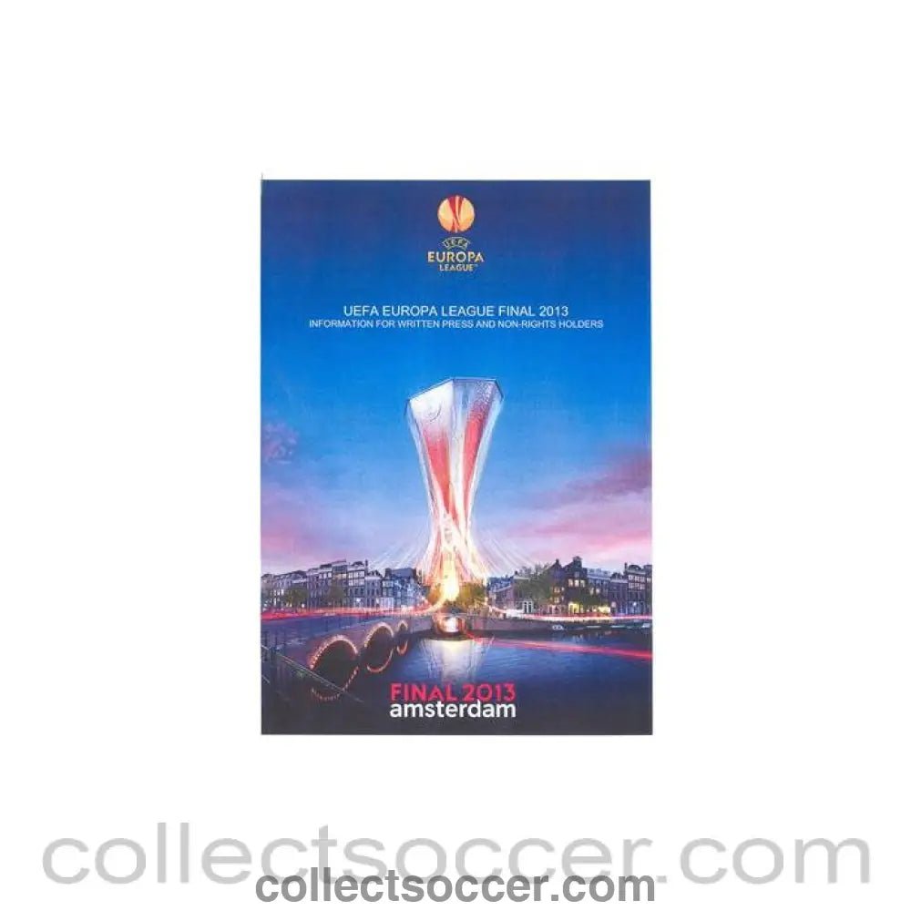 2013 Europa League Final - Chelsea v Benfica Information for the Press Handout in English 15/05/2013 - Collect Soccer