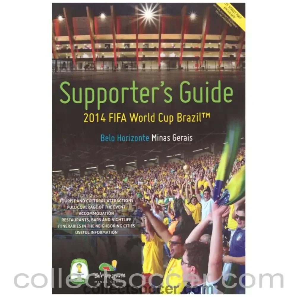 2014 World Cup Belo Horizonte Supporters Guide in Engish - Collect Soccer