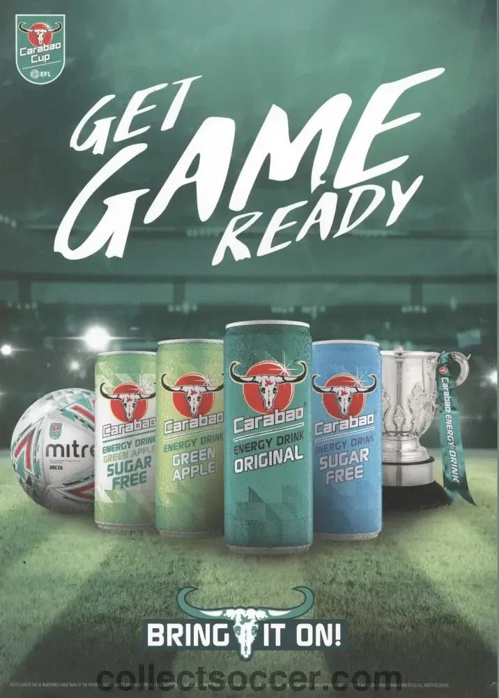 2018 League Cup Final Programme Arsenal v Manchester City - Collect Soccer