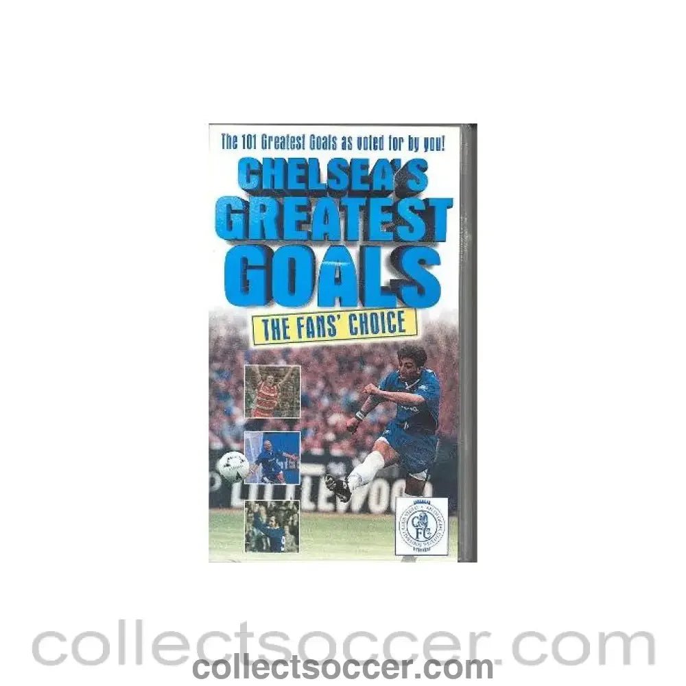 Chelsea - Chelsea's Greatest Goals - The Fans' Chice - Video Tape Cassette - Collect Soccer
