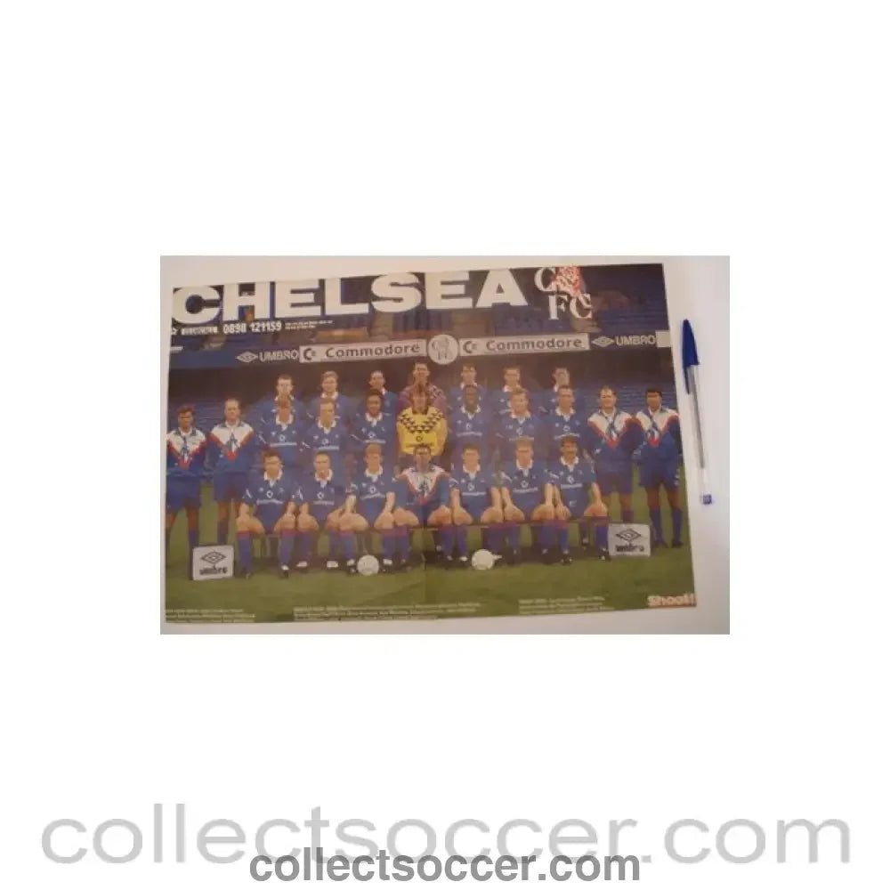 Chelsea FC multi-signed poster - Collect Soccer