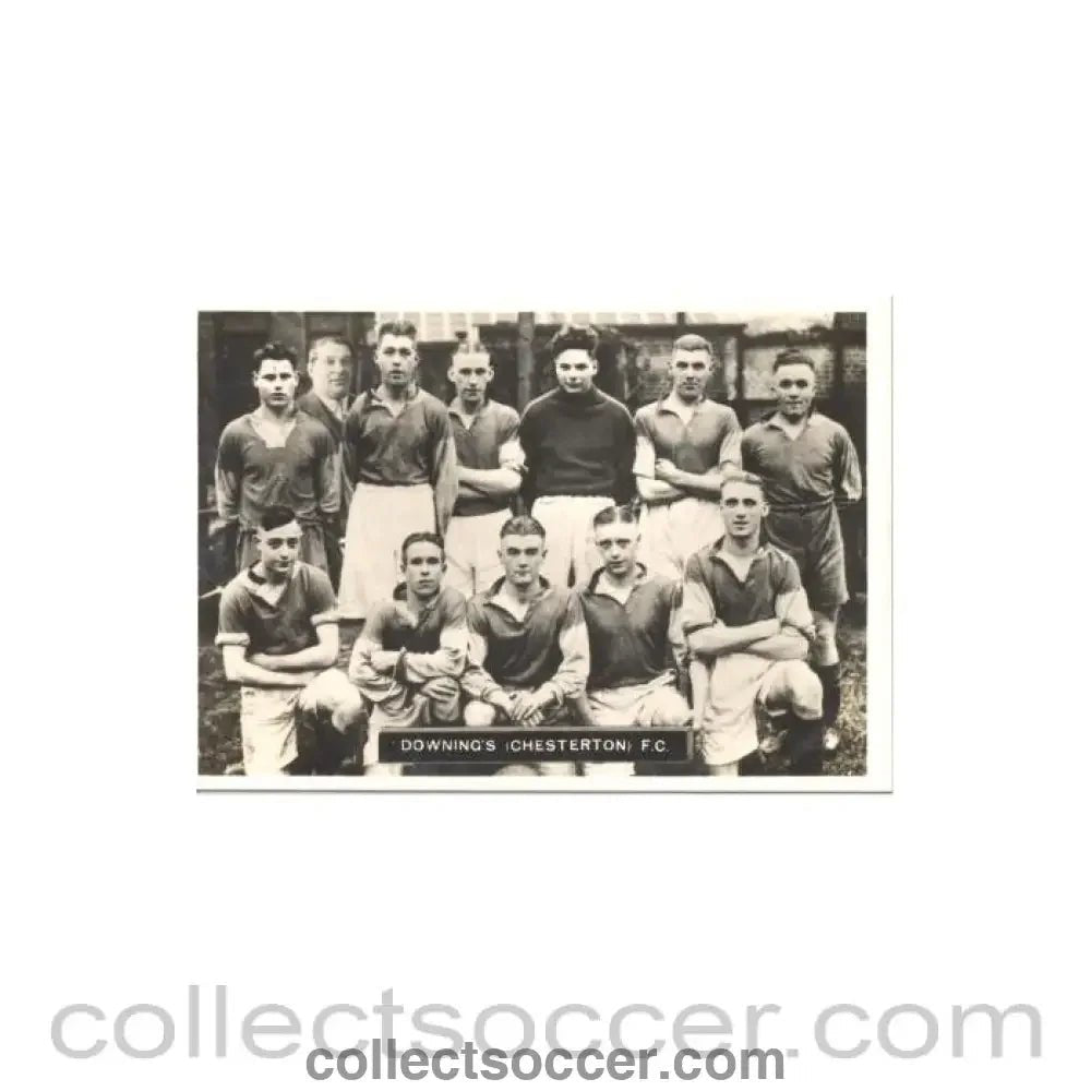 Downing's Chesterton FC Photocard - Collect Soccer