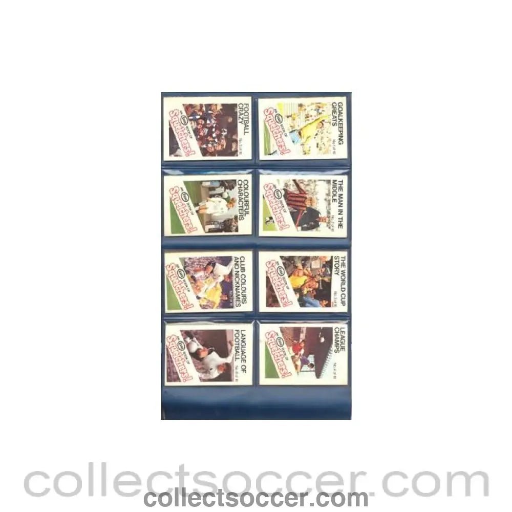 Esso Book Of Squelchers Stickers - Collect Soccer