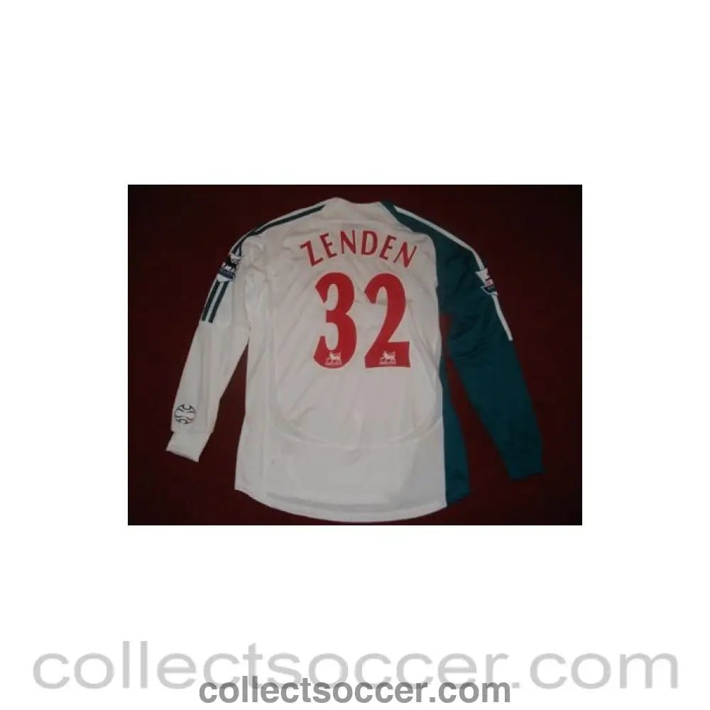 Football Memorabilia Signed Shirt of Zenden, Liverpool, Match Worn - Collect Soccer