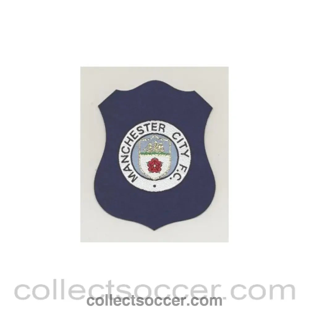 Manchester City embroidered badge - Collect Soccer