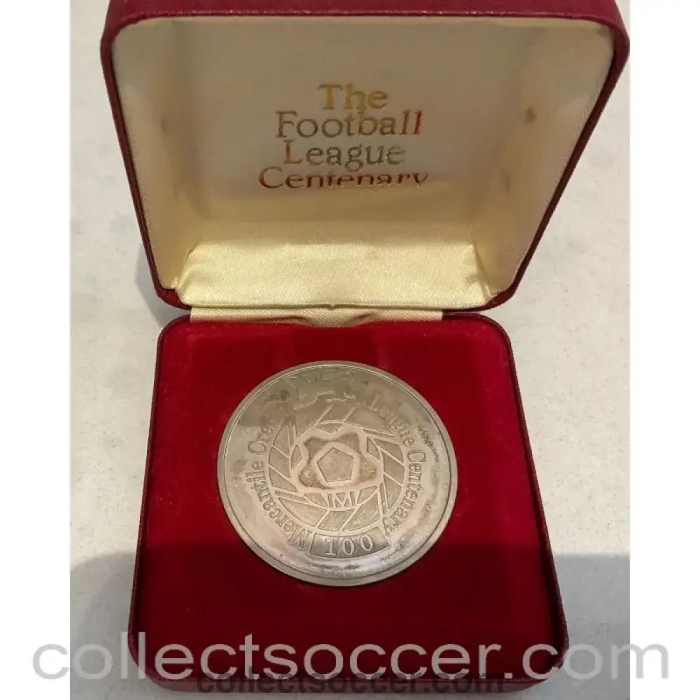 Manchester United Finalist Player Medal 1988 Football League Centenary - Collect Soccer
