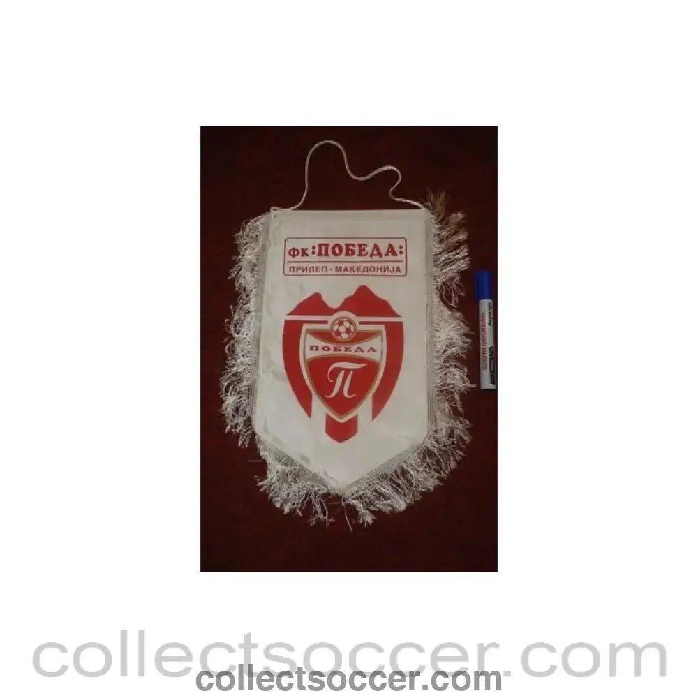 Pobeda, Prilep, Macedonia pennant - Collect Soccer