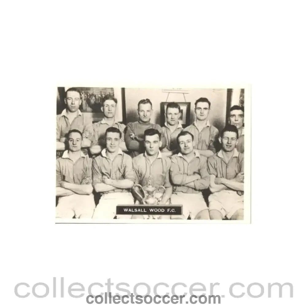 Walsall Wood FC Photocard - Collect Soccer