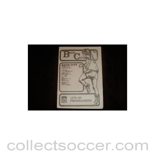 1979 - Bath City v Tulsa Roughnecks official programme 31/10/1979, Semi - Professional International - Collect Soccer