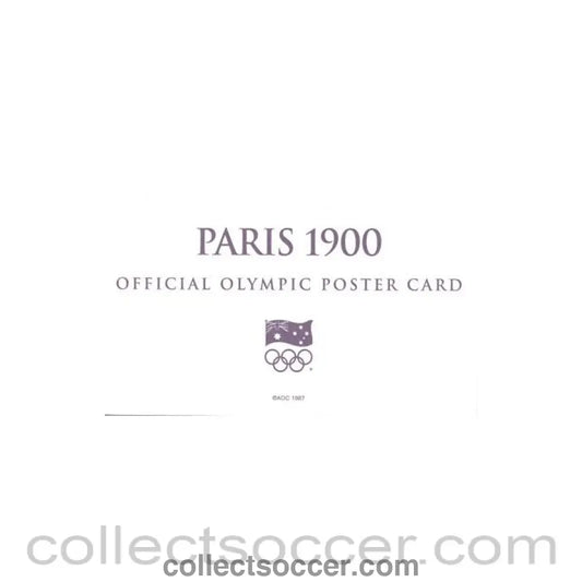 1900 - Paris 1900 Official Olympic Poster Card