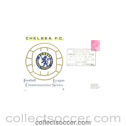 1905 - Chelsea 66th Anniversary Year of Election to the Football League 1905-1971 first day cover 27/11/1971