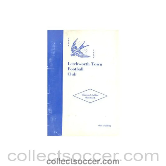 1906 - Letchworth Town Diamond Jubilee Handbook 1906-1966