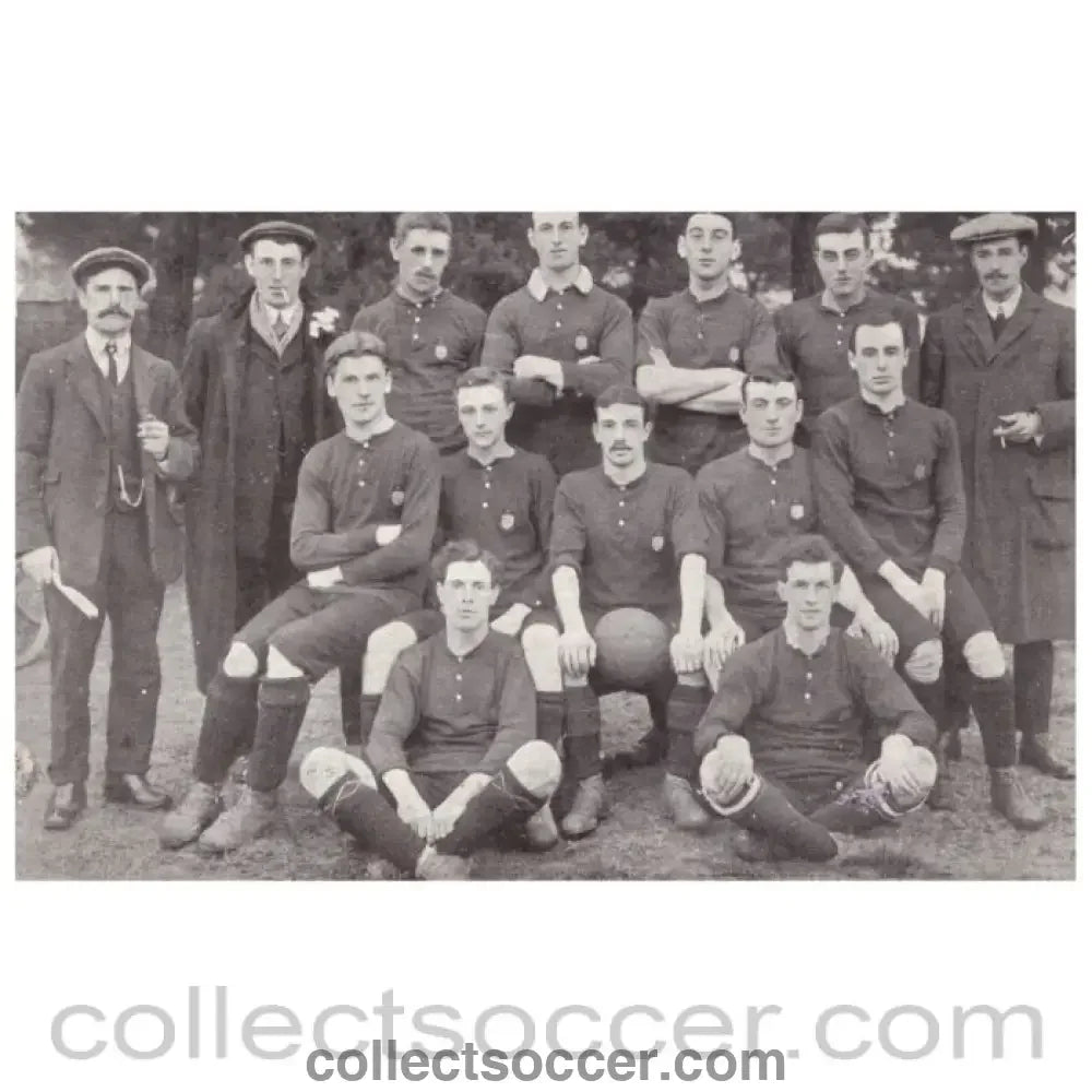 1910 Bournemouth FC Rare Postcard - Collect Soccer