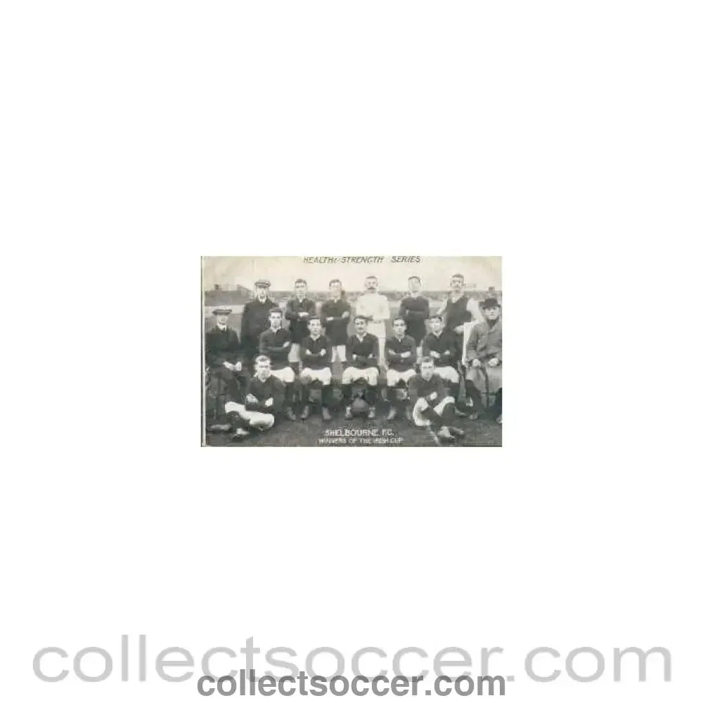1911 - Very Rare Irish Postcard Shelbourne 1911 - Collect Soccer