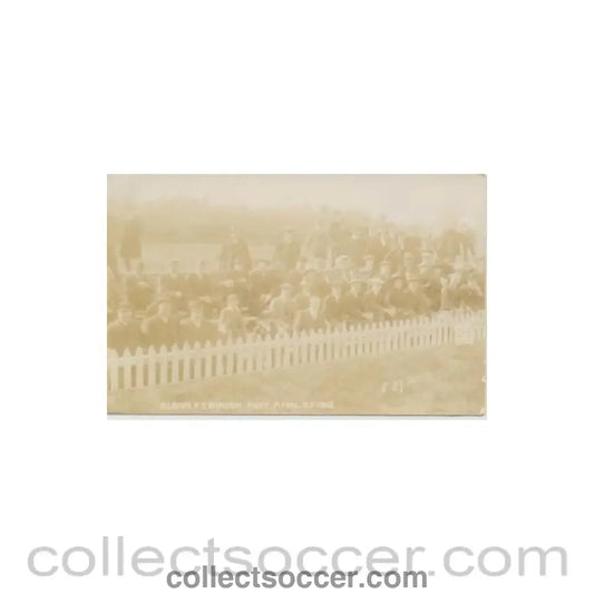 1912 - Brighton & Hove Albion v Swindon postcard 27/04/1912