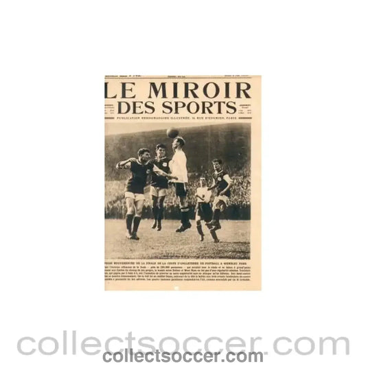 1923 Le Miroir Des Sports - Original French Magazine with 23 photos 03/05/1923