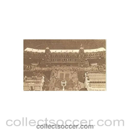 1924 - British Empire Exhibition 1924 at Wembley Stadium postcard